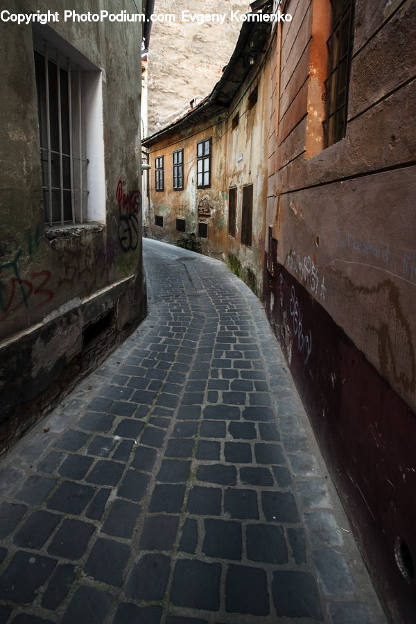 Cobblestone, Pavement, Walkway, Brick, Alley, Alleyway, Road
