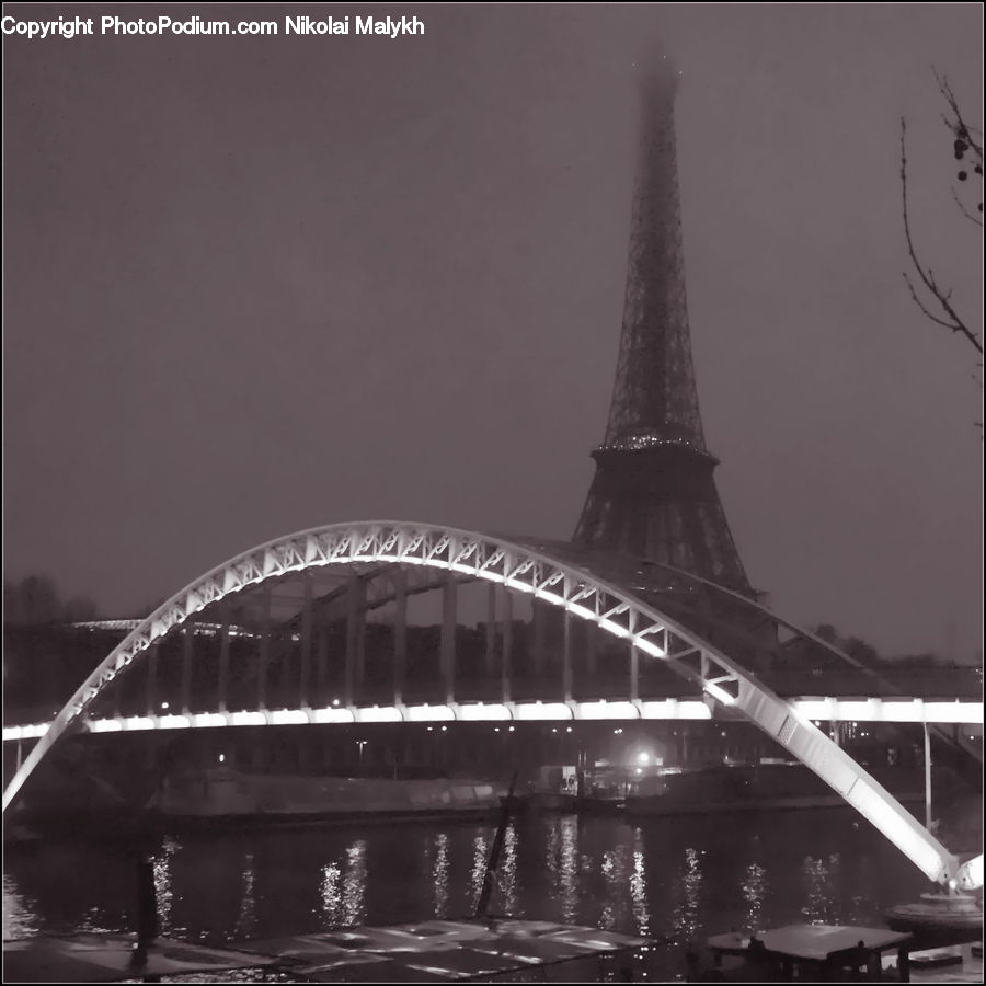 Bridge, City, Downtown