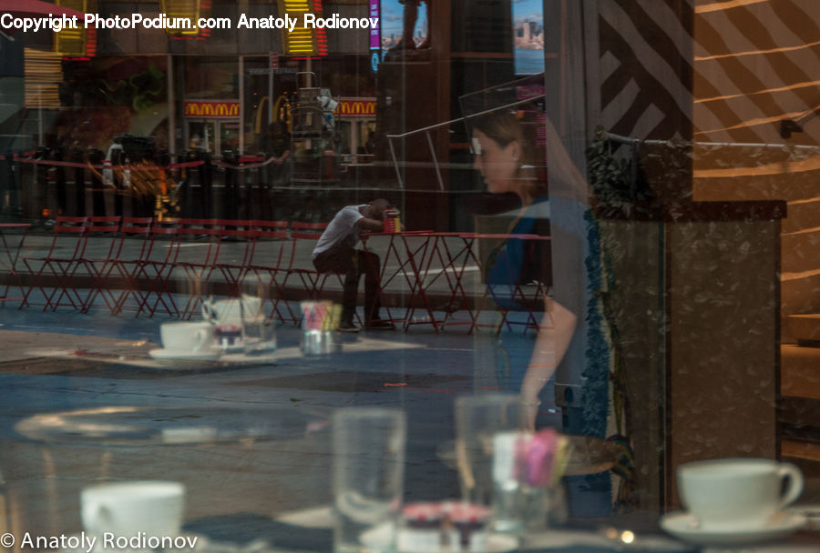 Bus, Vehicle, Cafe, Cafeteria, Food Court, Bar Counter, Pub