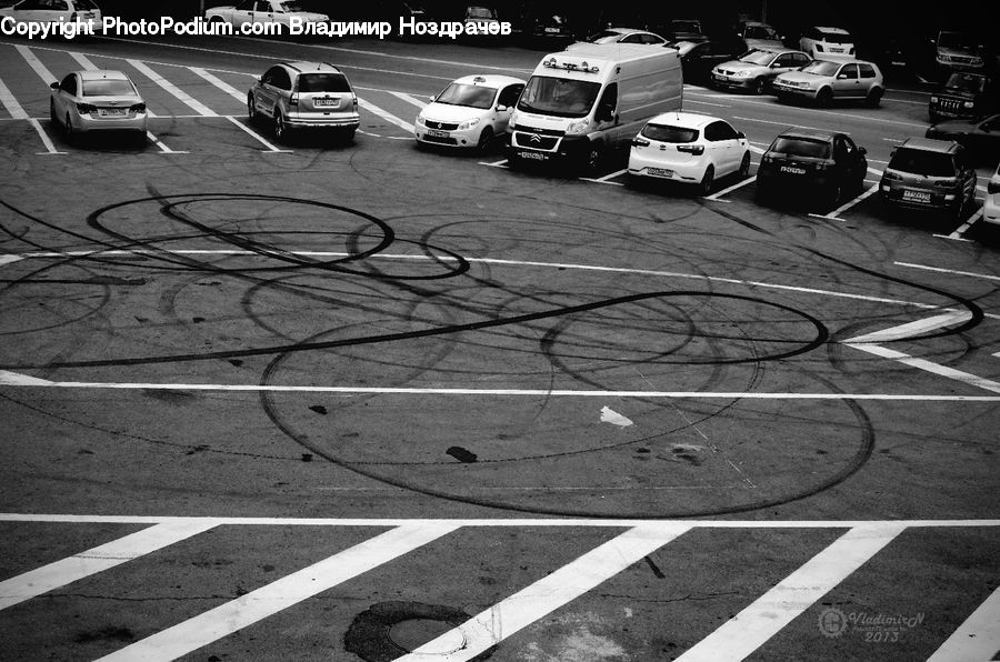 Automobile, Car, Vehicle, Cab, Taxi, Intersection, Road