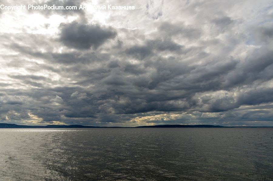 Azure Sky, Cloud, Outdoors, Sky, Cumulus, Ocean, Sea
