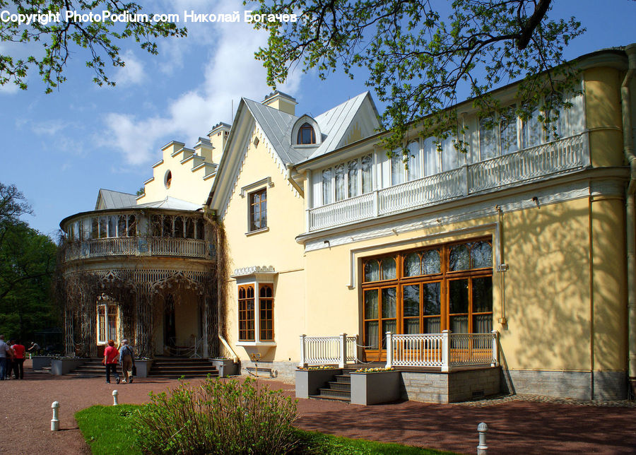 Building, House, Housing, Architecture, Mansion, Villa, Apartment Building