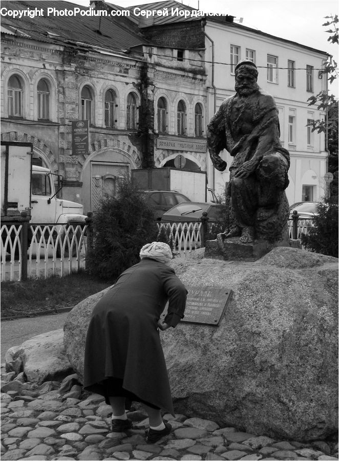 People, Person, Human, Art, Sculpture, Statue, Automobile