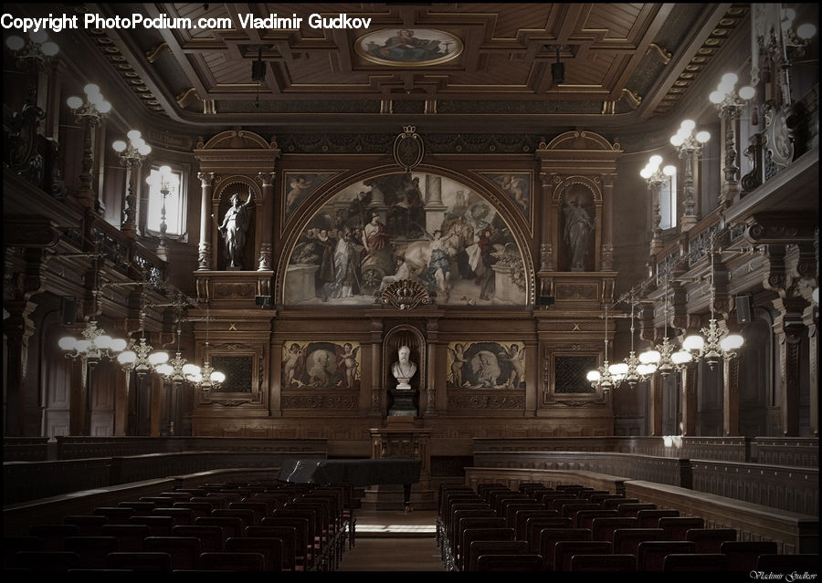 Architecture, Church, Worship, Aisle, Corridor, Altar, Cathedral