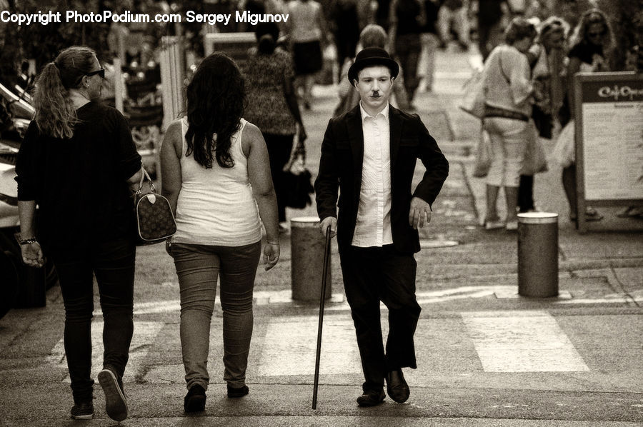 Human, People, Person, Leisure Activities, Walking, Back, Female