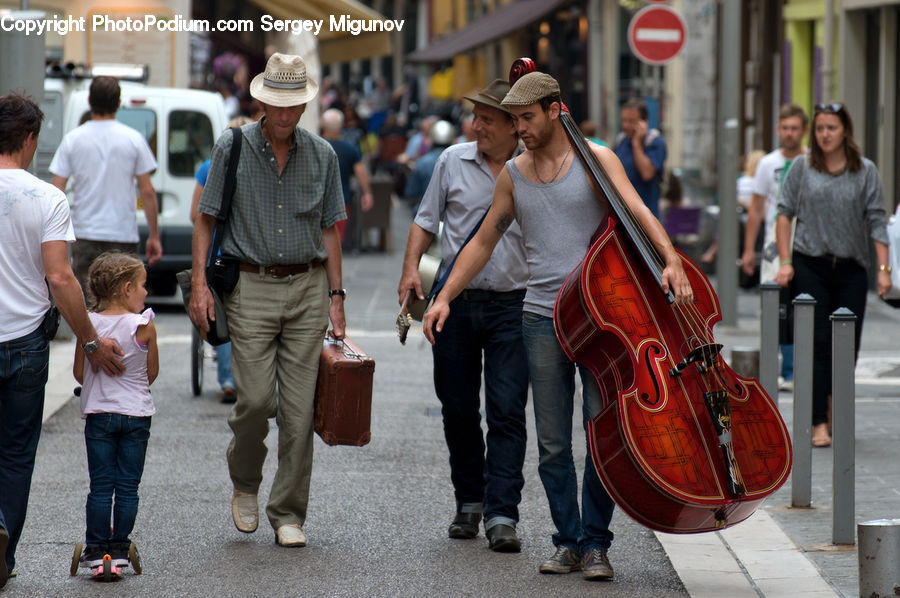 Human, People, Person, Cowboy Hat, Hat, Sun Hat, Cello