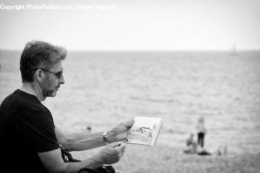 People, Person, Human, Reading, Portrait, Outdoors