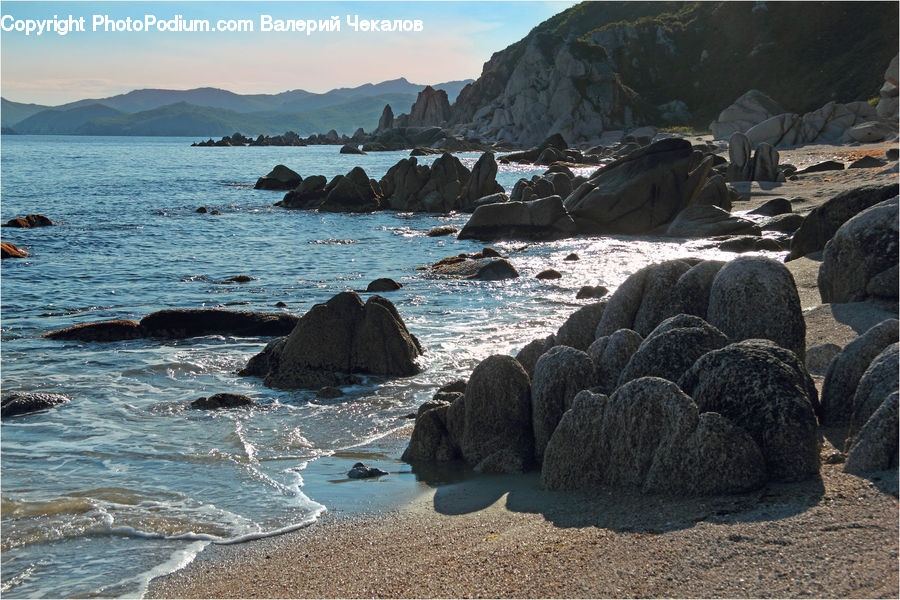 Promontory, Rock, Ocean, Outdoors, Sea, Water, Coast