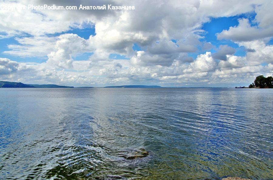 Azure Sky, Cloud, Outdoors, Sky, Ocean, Sea, Water