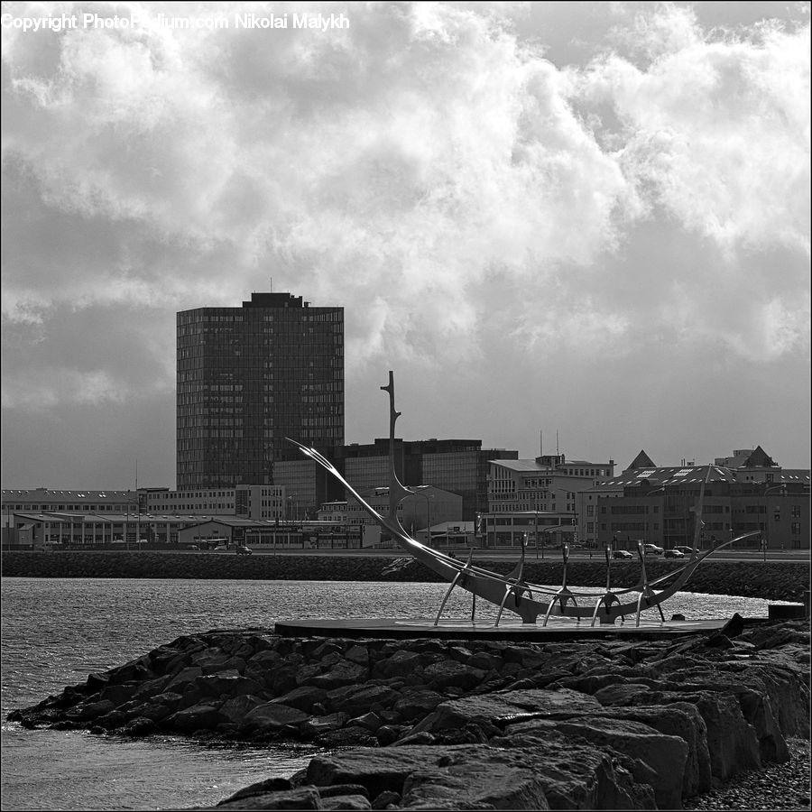 Playground, Outdoors, Sky, Waterfront, City, Downtown, Urban