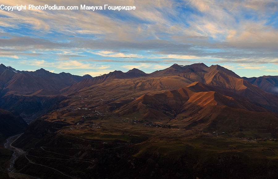 Crest, Mountain, Outdoors, Peak, Mountain Range, Landscape, Nature