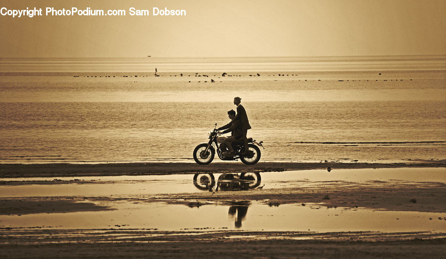 Motor, Motorcycle, Vehicle, People, Person, Human, Bicycle