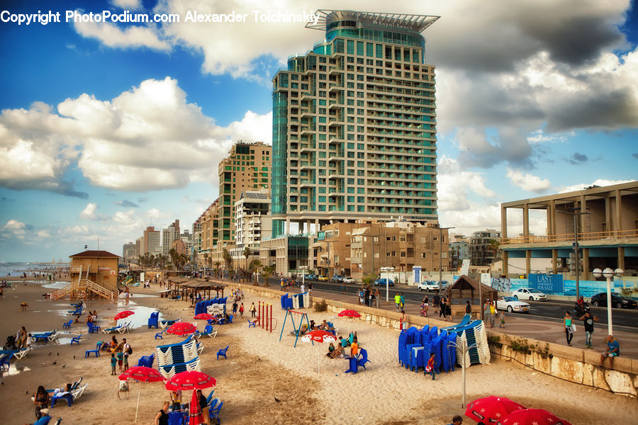 Beach, Coast, Outdoors, Sea, Water, Building, Housing