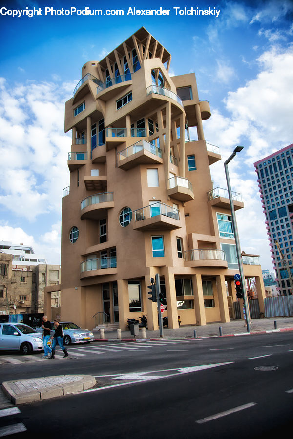 Building, Housing, Apartment Building, High Rise, Balcony, Architecture, House