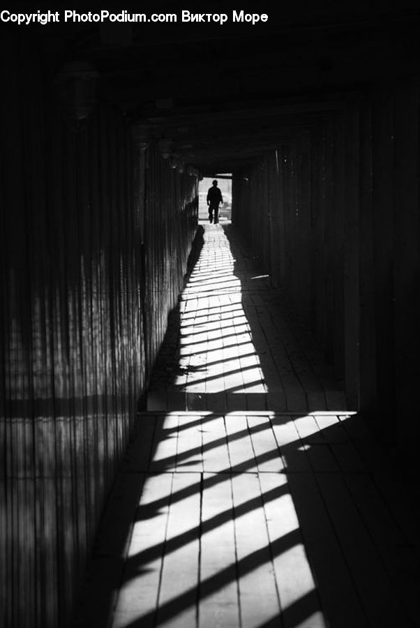 Tunnel, Corridor, Lighting, Alley, Alleyway, Road, Street