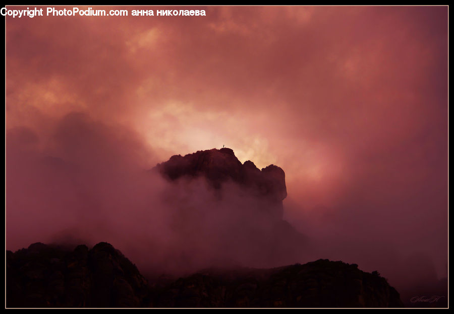 Azure Sky, Cloud, Outdoors, Sky, Dawn, Dusk, Red Sky