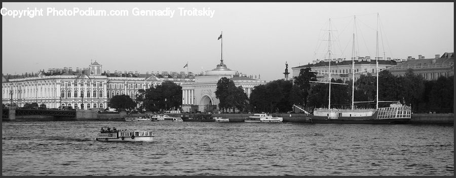 Boat, Watercraft, Yacht, Architecture, Cathedral, Church, Worship