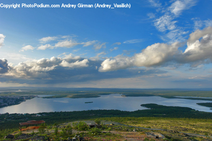 Cloud, Cumulus, Sky, Azure Sky, Outdoors, Landscape, Nature