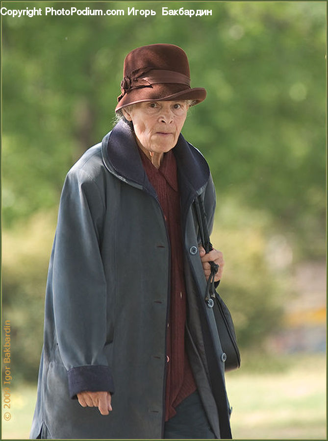 Human, People, Person, Coat, Overcoat, Cap, Hat
