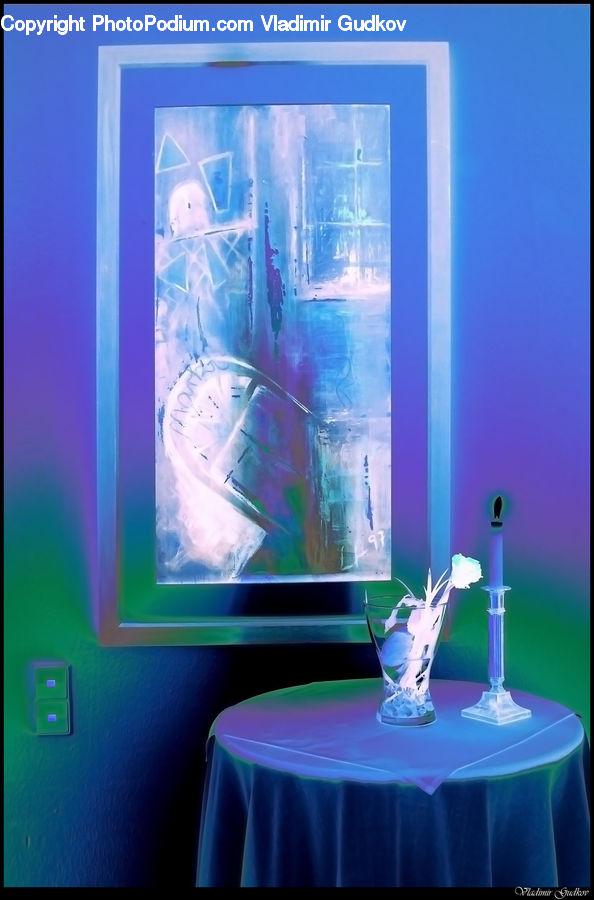 Electronics, Monitor, Home Decor, Linen, Tablecloth, Lighting