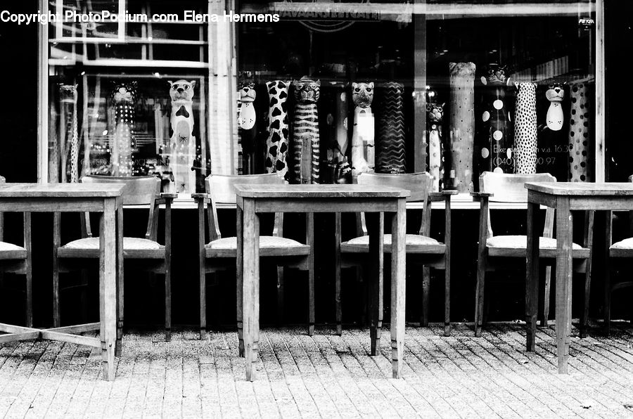 Chair, Furniture, Prison, Column, Pillar, Arch, Gate