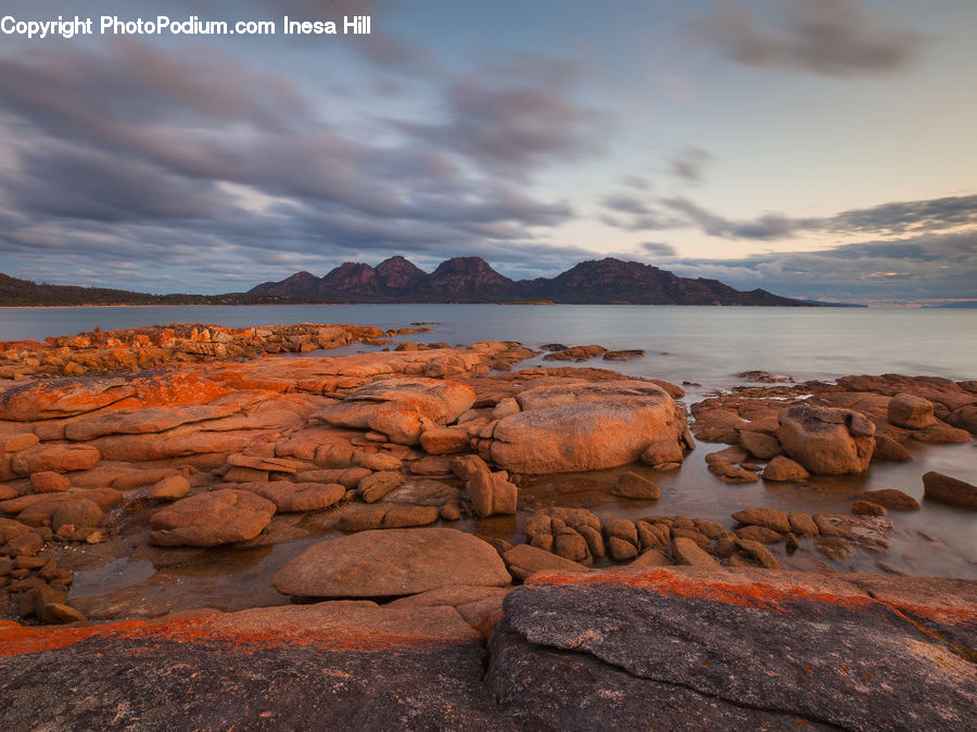 Rock, Coast, Outdoors, Sea, Water, Basin, Granite