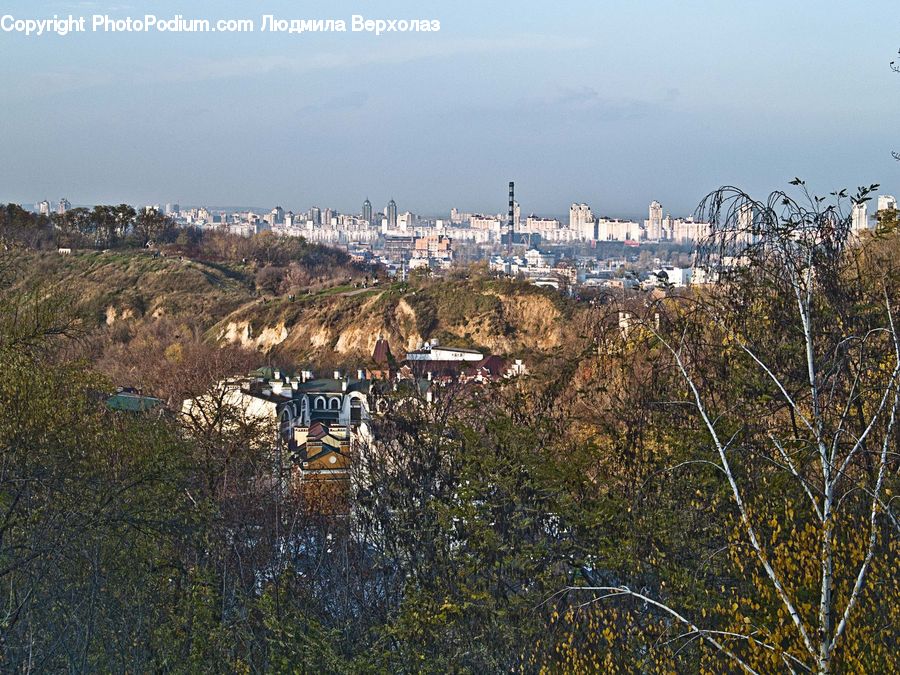 City, Downtown, Urban, Factory, Refinery, Cable Car, Trolley
