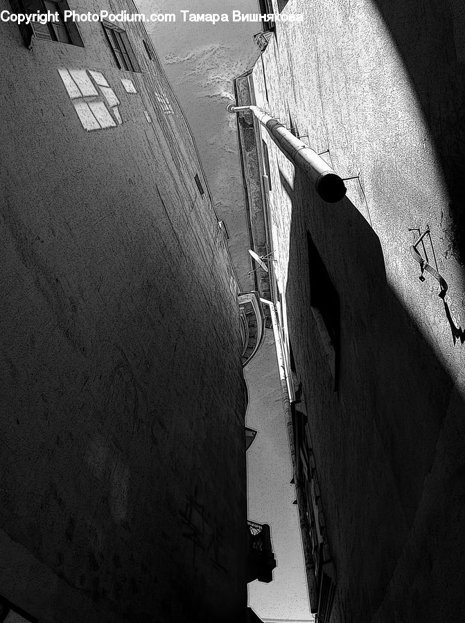 Alley, Alleyway, Road, Street, Town, Dock, Landing