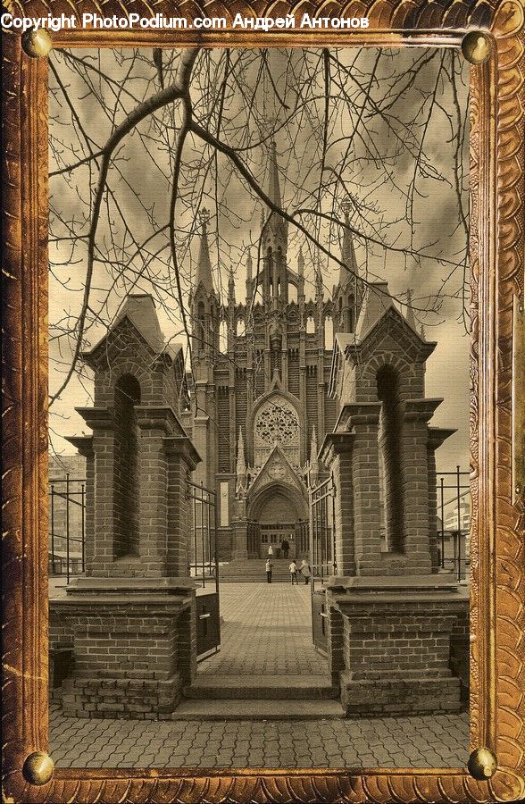 Architecture, Church, Worship, Cathedral, Housing, Monastery, Alley
