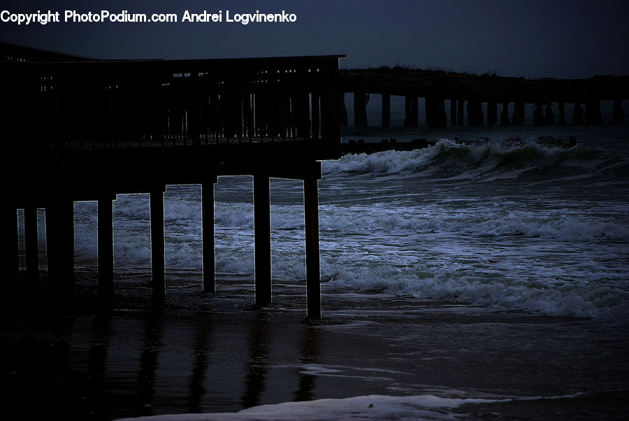 Dock, Pier, Coast, Outdoors, Sea, Water, Landing