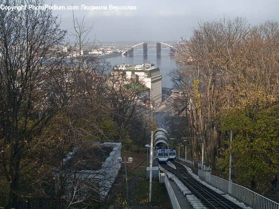 Rail, Train Track, Freeway, Road, Landscape, Nature, Scenery