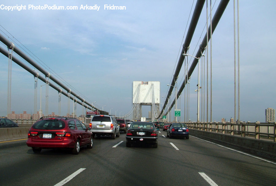Freeway, Road, Highway, Car, Suv, Vehicle, Automobile