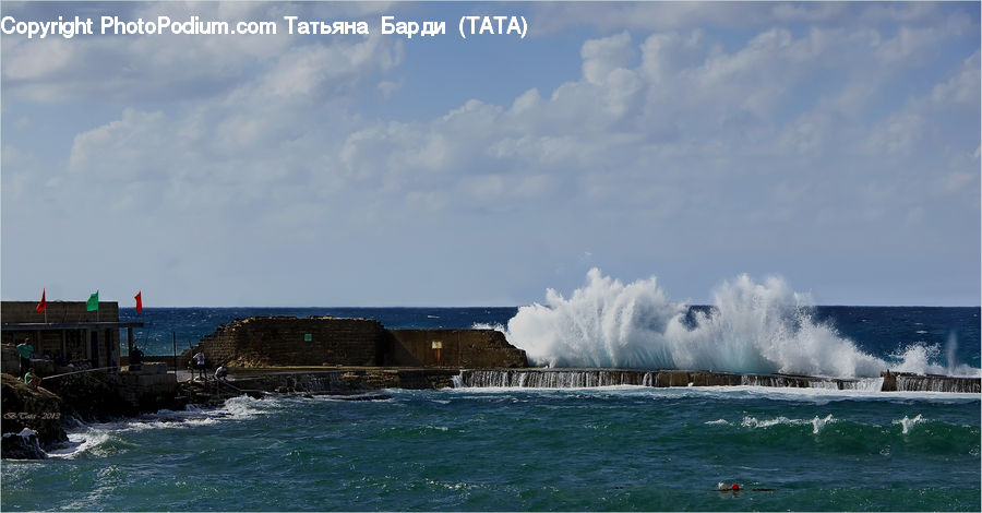 Coast, Outdoors, Sea, Water, Harbor, Port, Waterfront