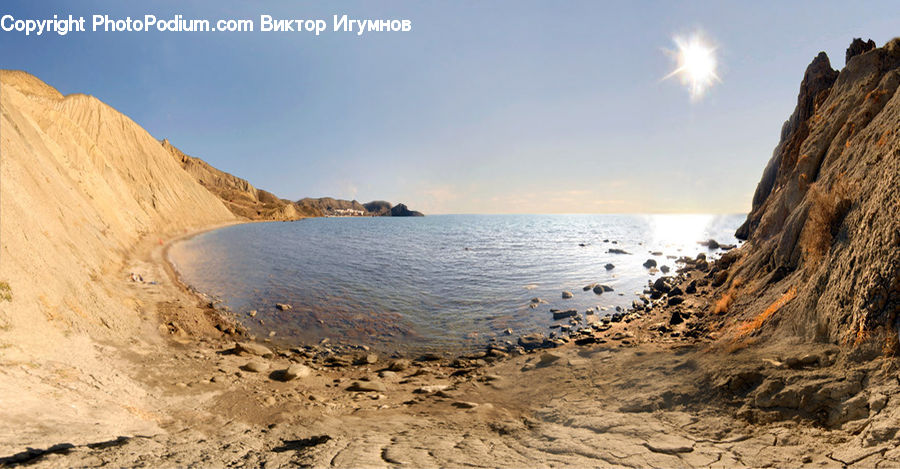 Beach, Coast, Outdoors, Sea, Water, Cliff, Cove