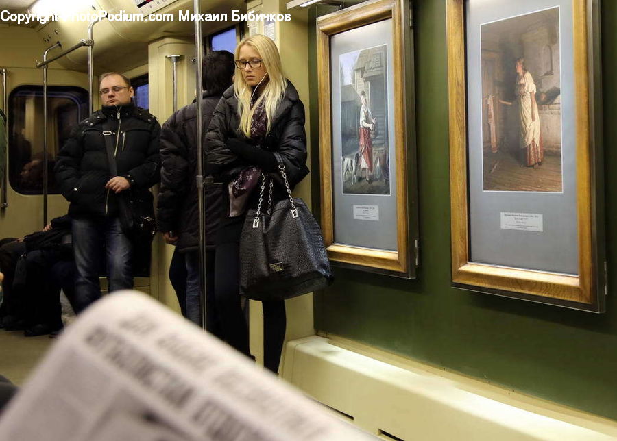 People, Person, Human, Coat, Blonde, Female, Woman