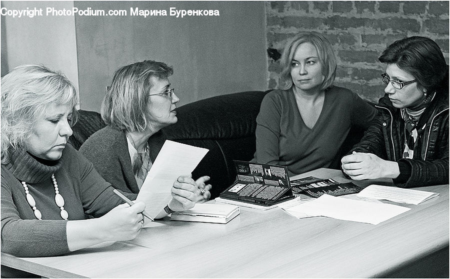 People, Person, Human, Reading, Blonde, Female, Woman