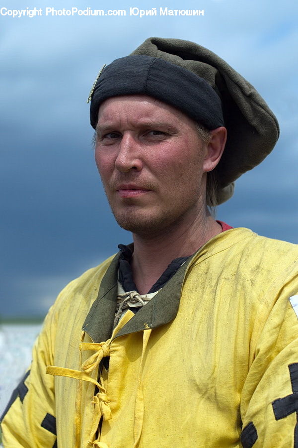 People, Person, Human, Man, Face, Cap