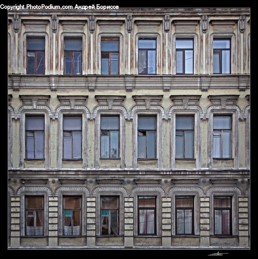 Window, Building, Apartment Building, High Rise, Housing, Architecture, Downtown