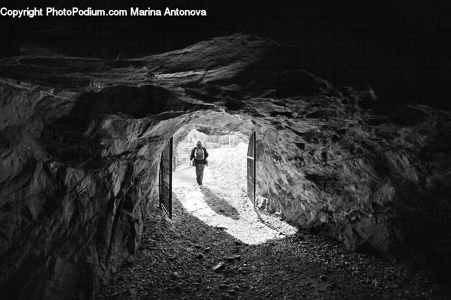 Path, Trail, Tunnel, Hiking, Leisure Activities, Outdoors, Rock