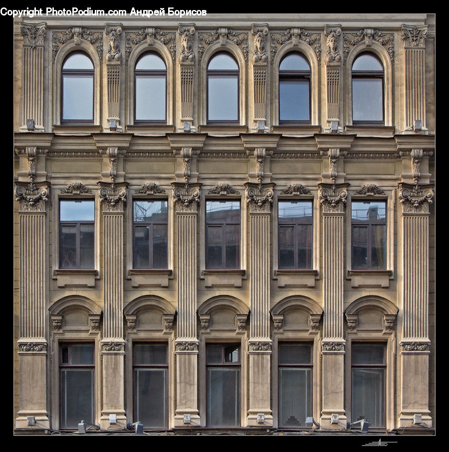 Window, Building, Architecture, Office Building, Apartment Building, High Rise, Mansion