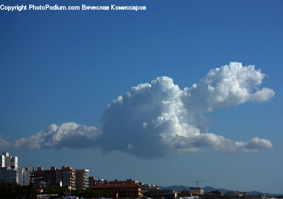 Cloud, Cumulus, Sky, Azure Sky, Outdoors