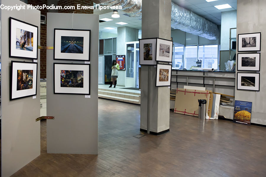 Art, Art Gallery, Collage, Poster, Monitor, Screen, Housing