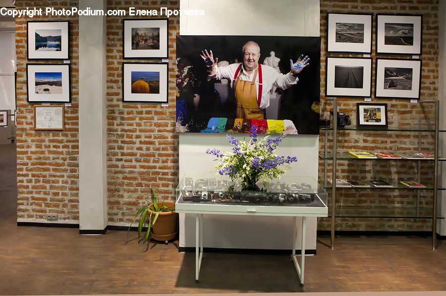 People, Person, Human, Bar Counter, Bartender, Plant, Potted Plant