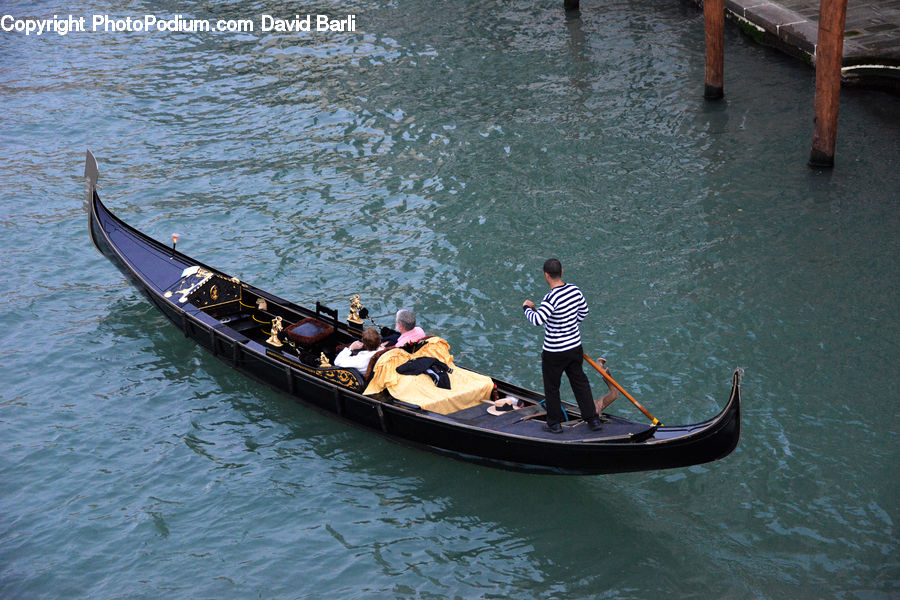 Human, People, Person, Boat, Gondola, Watercraft, Flood