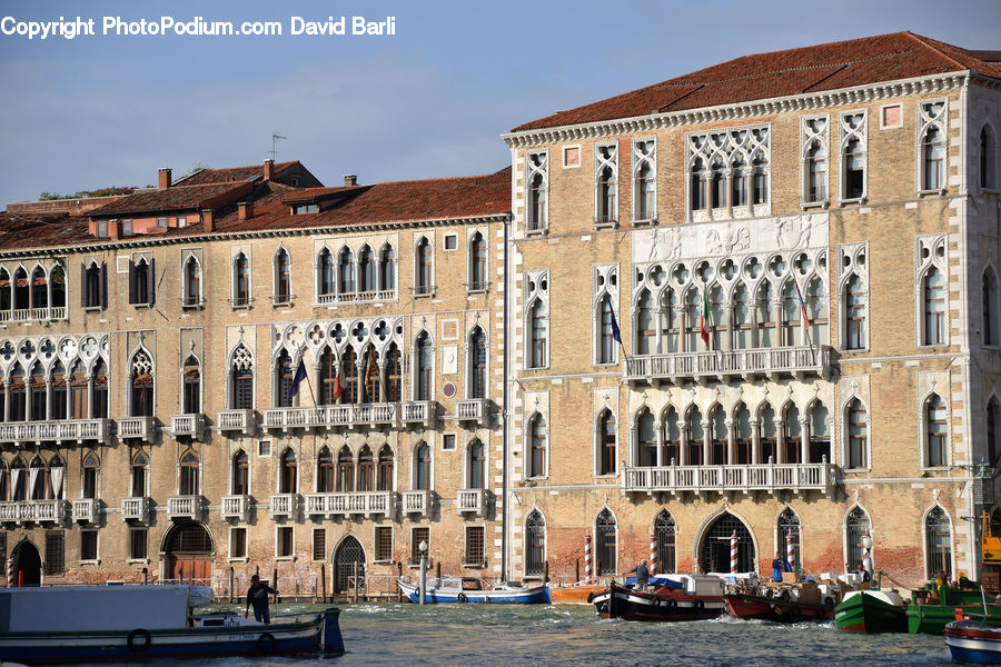 Building, Boat, Yacht, Architecture, Downtown, Plaza, Town Square
