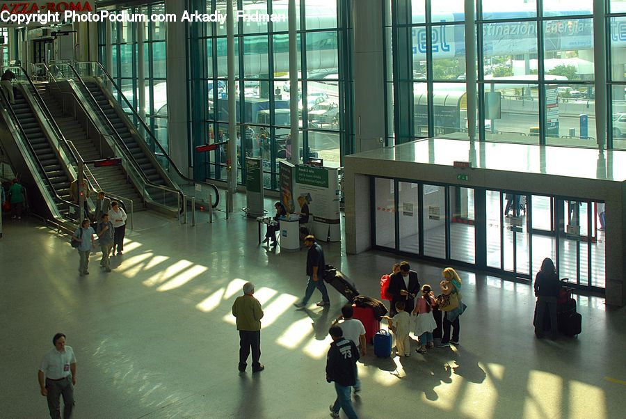 People, Person, Human, Airport Terminal, Terminal, Subway, Train