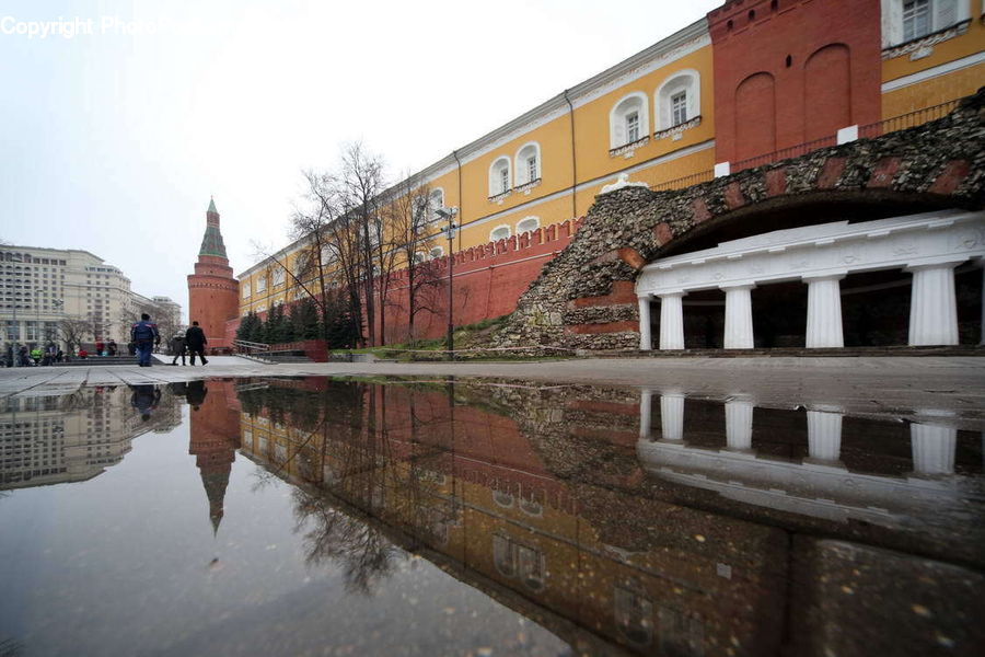 Brick, Castle, Ditch, Fort, Moat, Canal, Outdoors