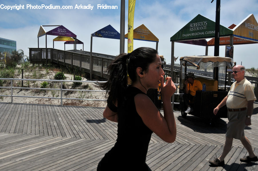Human, People, Person, Boardwalk, Deck, Path, Sidewalk