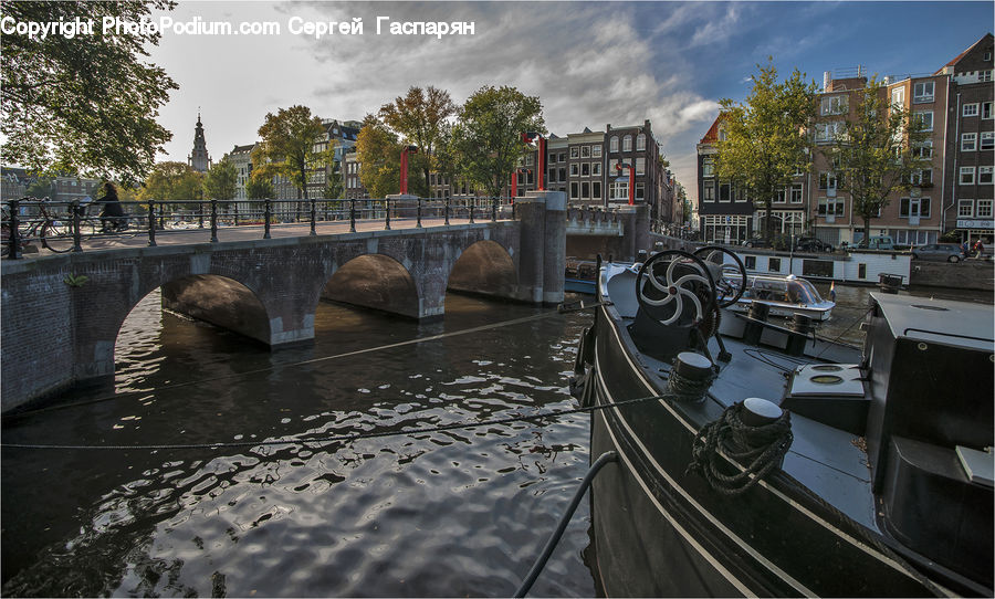 Canal, Outdoors, River, Water, Factory, Boat, Gondola