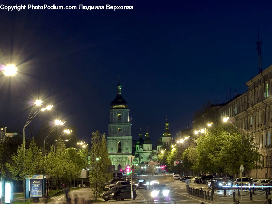 Architecture, Downtown, Plaza, Town Square, Bell Tower, Clock Tower, Tower